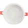 Spot Downlight Hide De Embutir Recuado Led 36W 6500K Redondo Branco Luminatti