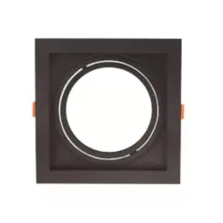 Spot Quad De Emb Recuado Preto Ar111 Luminatti