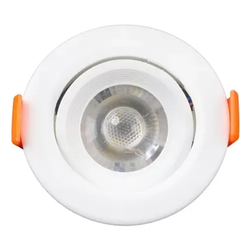 Mini Spot Led Redondo 3W 3000K Branco Luminatti