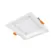 Spot Downlight Hide De Embutir Recuado Led 36W 6500K Quadrado Branco Luminatti