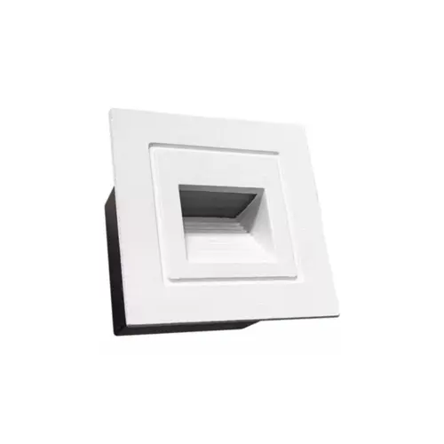 Arandela Flow de Embutir Led 3W 3000K Branca Bivolt Luminatti