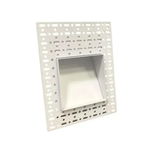 Balizador No Frame 3W 3000K Quadrada Branco Bivolt Luminatti