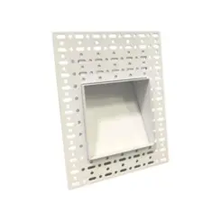Balizador No Frame 3W 3000K Quadrada Branco Bivolt Luminatti