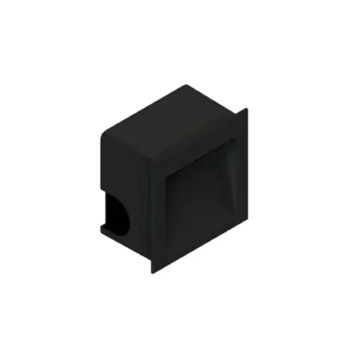 Balizador de Embutir 3W 3000K Preto Bivolt Luminatti