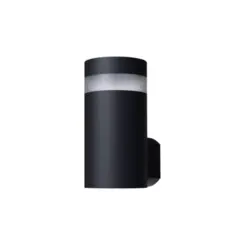Arandela Vitro Tube 9W 2700K IP65 Preta Bivolt Luminatti***