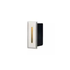 Balizador de Embutir 1W 3000K Branco Bivolt Luminatti