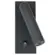 Arandela Kino Plus Led 12W 3000K Preta Bivolt Luminatti