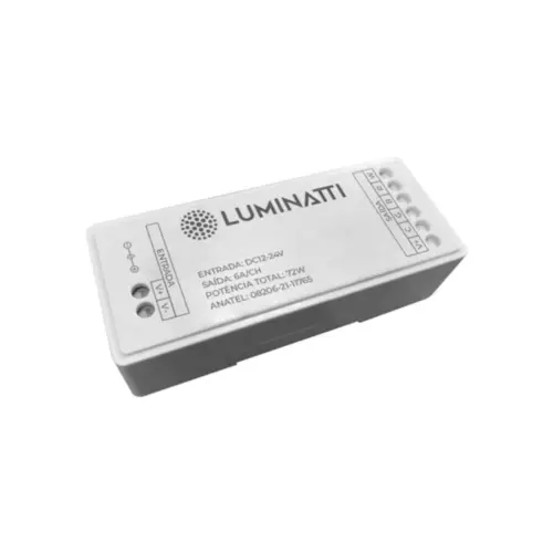 Modulo Controlador 5 Circuitos Pot. Max 72W Dimerizavel Luminatti
