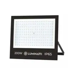 PROJETOR Led 200W 6000K IP65 Bivolt Luminatti