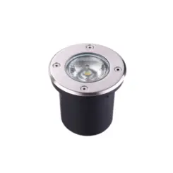 Embutido de Solo 6W 6000K IP67 Prata Bivolt Luminatti
