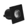 Mini Embutido Led Preto 1W 2700K Quadrado Luminatti