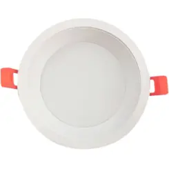 Spot Downlight Hide De Embutir Recuado Led 24W 6500K Redondo Branco Luminatti