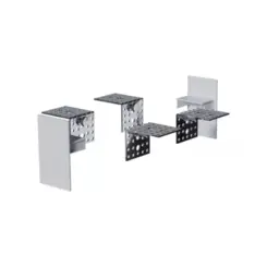 Kit Modular No Frame Branco Luminatti