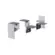 Kit Modular No Frame Branco Luminatti