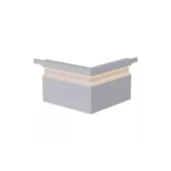 Conector Sob. Rodape Branco Com Led Integrado 2700k Luminatti