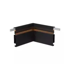 Conector Sob. Rodape Preto Led Integrado Luminatti