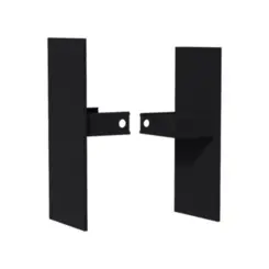 Kit Modular Sobrepor Preto Luminatti