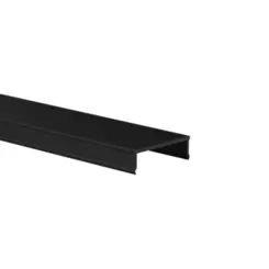 Tampa Cega Sistema Perfil Modular Preto 2M Luminatti