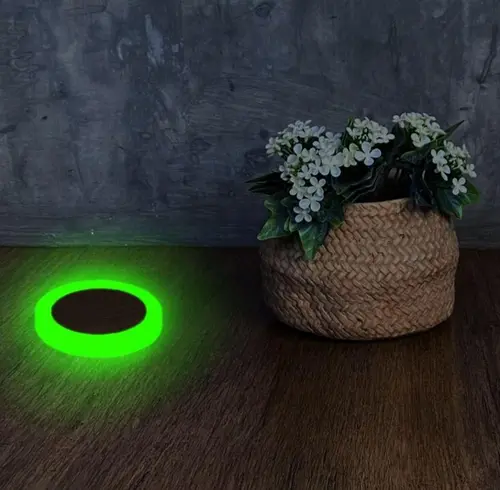 Mini Embutido De Parede E Solo 1W Luz Verde Ip67 Bco Bivolt Luminatti