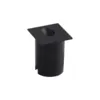 Balizador de Embutir 3W 3000K Preto Bivolt Luminatti