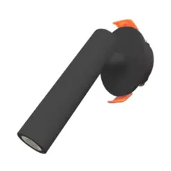 Spot Pino Led De Embutir 2W 3000K Preto Bivolt Luminatti