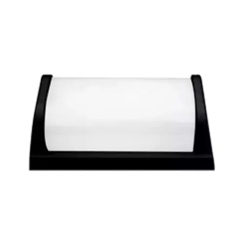 Arandela Muretto 30W 2700K IP65 Preta Bivolt Luminatti