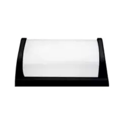 Arandela Muretto 30W 2700K IP65 Preta Bivolt Luminatti