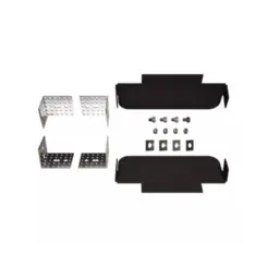 Kit De Fixacao Perfil No Frame Wide Preto Luminatti