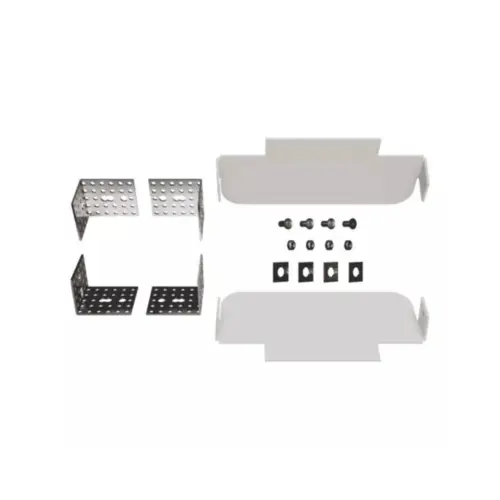 Kit De Fixacao Perfil No Frame Wide Branco Luminatti