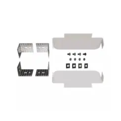 Kit De Fixacao Perfil No Frame Wide Branco Luminatti