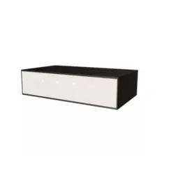 Modulo Difuso 76X34X133Mm 5W 2700K Preto Luminatti