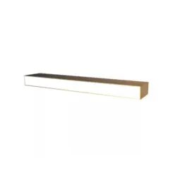 Modulo Difuso 76X34X532Mm 10W 2700K Dourado Luminatti
