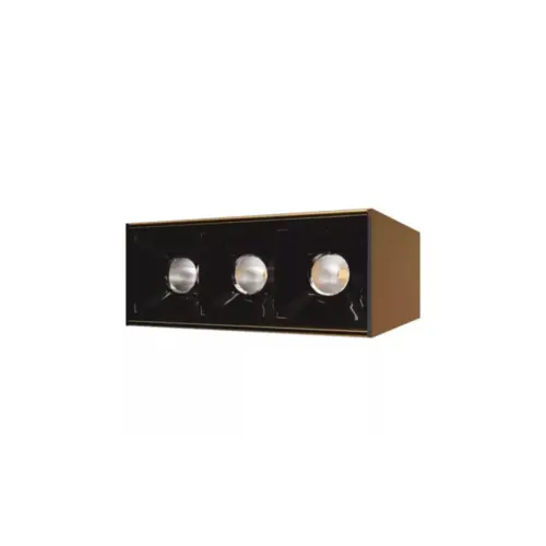 Modulo Concentrado 76X34X80Mm 3W 2700K 34° Dourado Luminatti