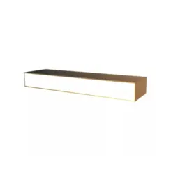 Modulo Difuso 13,3x3,4x7,6cm 15W 2700K Dourado Luminatti