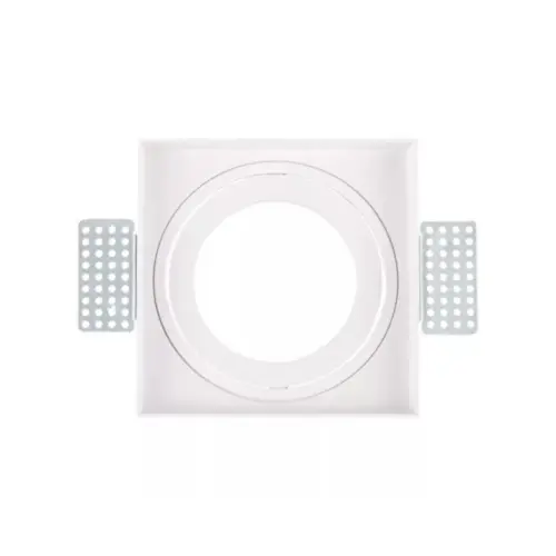 Spot Connect No Frame Quadrado Ar111 Branco Luminatti