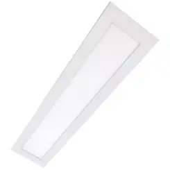 Painel Led Retangular Embutir 40W 4000K Bivolt 120x10 Branco Luminatti
