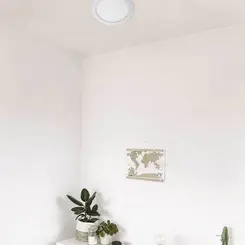 Spot Downlight Hide De Embutir Recuado Led 12W 6500K Redondo Branco Luminatti