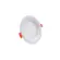 Spot Downlight Hide De Embutir Recuado Led 12W 6500K Redondo Branco Luminatti