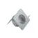 Mini Embutido Led Prata 1W 2700K Quadrado Luminatti