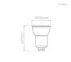 Lampada Led MR11 GU10 Eco DIM BDT 3,5W 36° 210LM STH8515/27 Stella