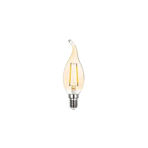 Lampada Led Vela Chama Vintage 2W E14 127V STH6331/24 Stella