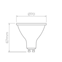 Lampada Led AR70 Pro 4,7W 300LM 24° STL21413/30 Stella