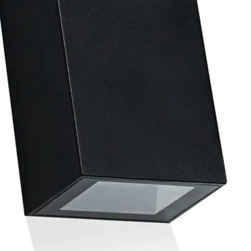 Arandela Led Slim 4W 2700K Preta Bivolt Luminatti
