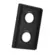 Spot No Frame Recuado Retangular 2 Mr16 Preto Luminatti