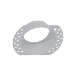 Spot Hub No Frame Recuado Redondo Ar70 Branco Luminatti