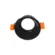 Spot Hub Micro Borda Recuado Redondo Par30 Preto Luminatti