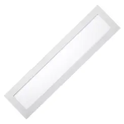 Painel Led Retangular Embutir 20W 4000K Bivolt 60x10 Branco Luminatti