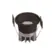 Spot Hub Led Recuado Redondo 3W 3000K 127/22 Preto Luminatti