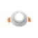 Spot Hub Micro Borda Recuado Redondo Mr16 Branco Luminatti