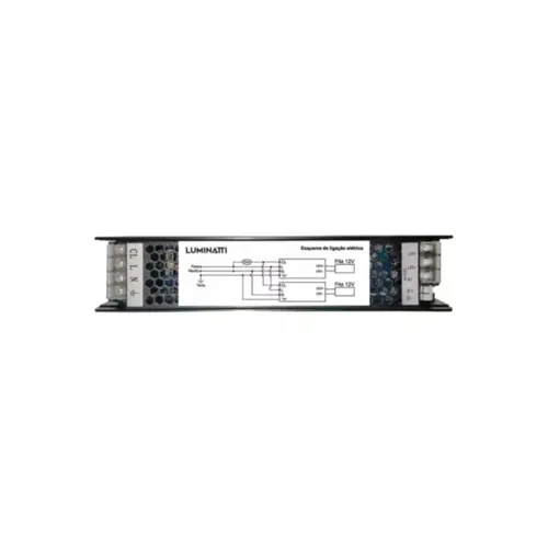 Driver 12V 8,3A 100W 220V Dimerizavel Para Fita Led Luminatti